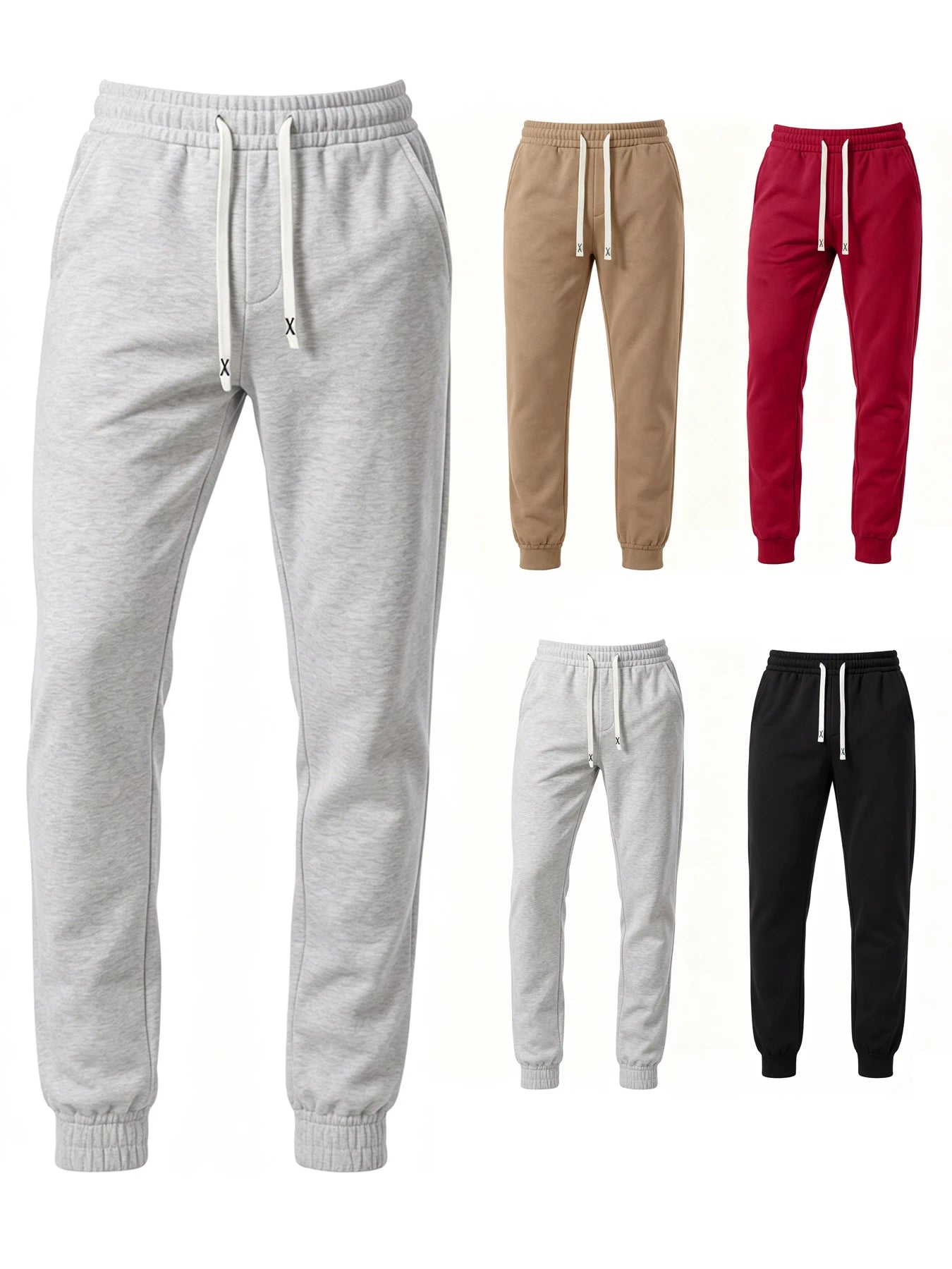 1-piece men's autumn/winter fitness pants, outdoor pants, casual pants, running, leisure, comfortable street sportswear