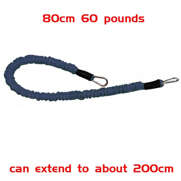 30 42 65 80cm Thicken Latex Gym Rubber Pull Rope Resistance Band Fitness Training Trainer Taekwondo Kick Customizable