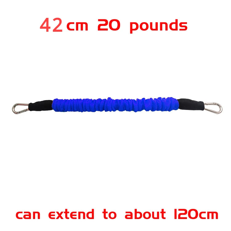 30 42 65 80cm Thicken Latex Gym Rubber Pull Rope Resistance Band Fitness Training Trainer Taekwondo Kick Customizable