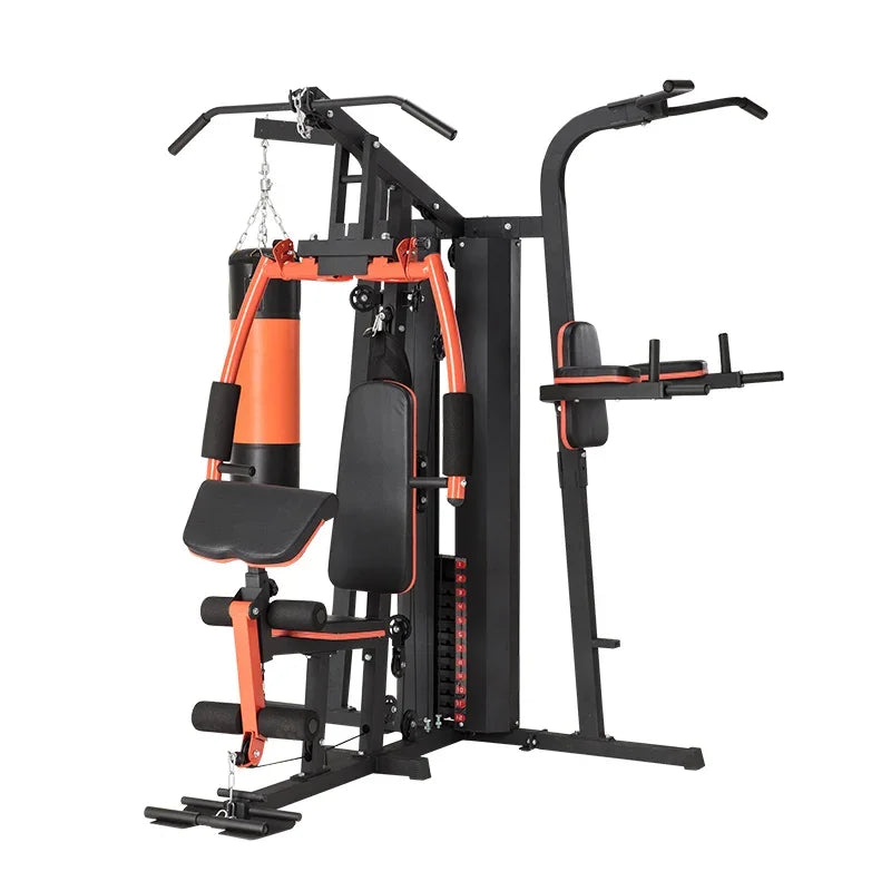# l Home Gym Three Palestra Multifunzione Strength Machine Exercise Machine Smith Machine with Sandbag