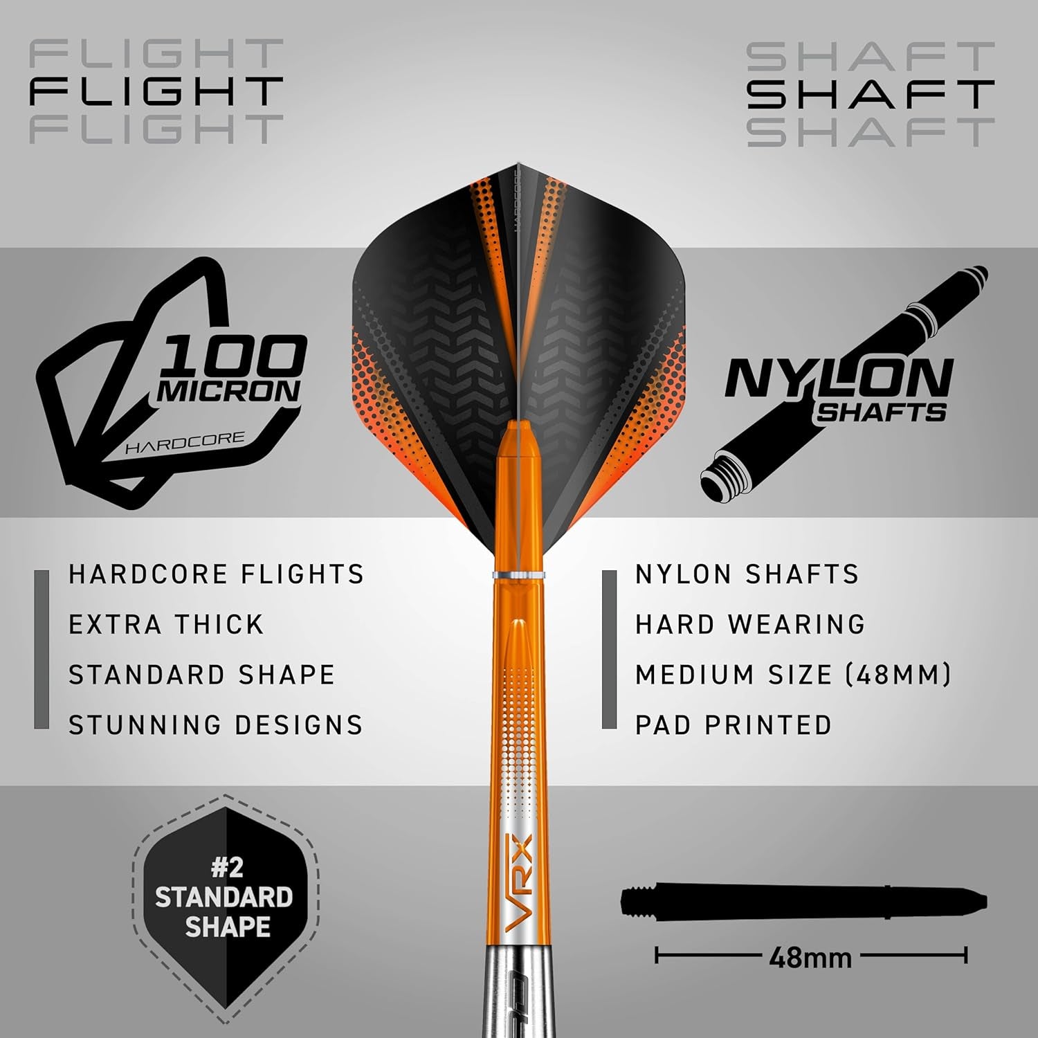 Darts | Amberjack | Steel Tip | Tungsten Darts Set | 22G - 30G | 90% Tungsten Darts Set | Darts Accessories: Dart Flights & Dart Stems | 22G, 23G, 24G, 25G, 26G, 27G, 28G, 30G
