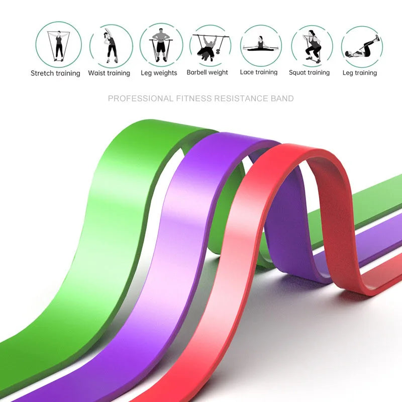 4pcs Pull Up Assistance Bands 4-Level Resistance Bands for Working Out Gym Exercise Bands for Full-Body Training Fitness