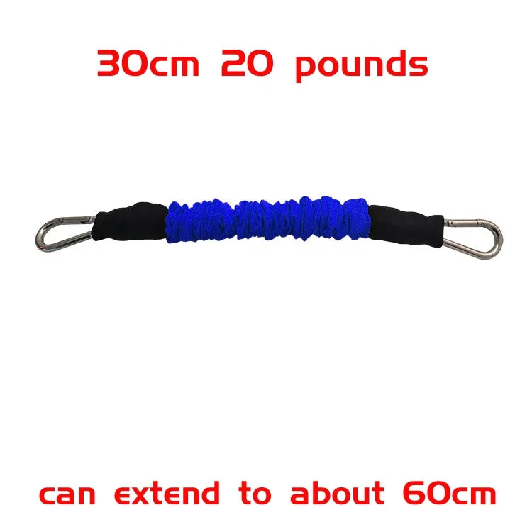 30 42 65 80cm Thicken Latex Gym Rubber Pull Rope Resistance Band Fitness Training Trainer Taekwondo Kick Customizable