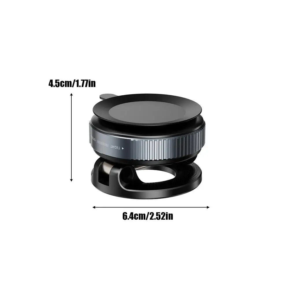 360° Rotatable Magnetic Phone Holder for car Foldable & Adjustable Magnetic Car Mount ,Suction Cup Phone Holder for Car/Mirror
