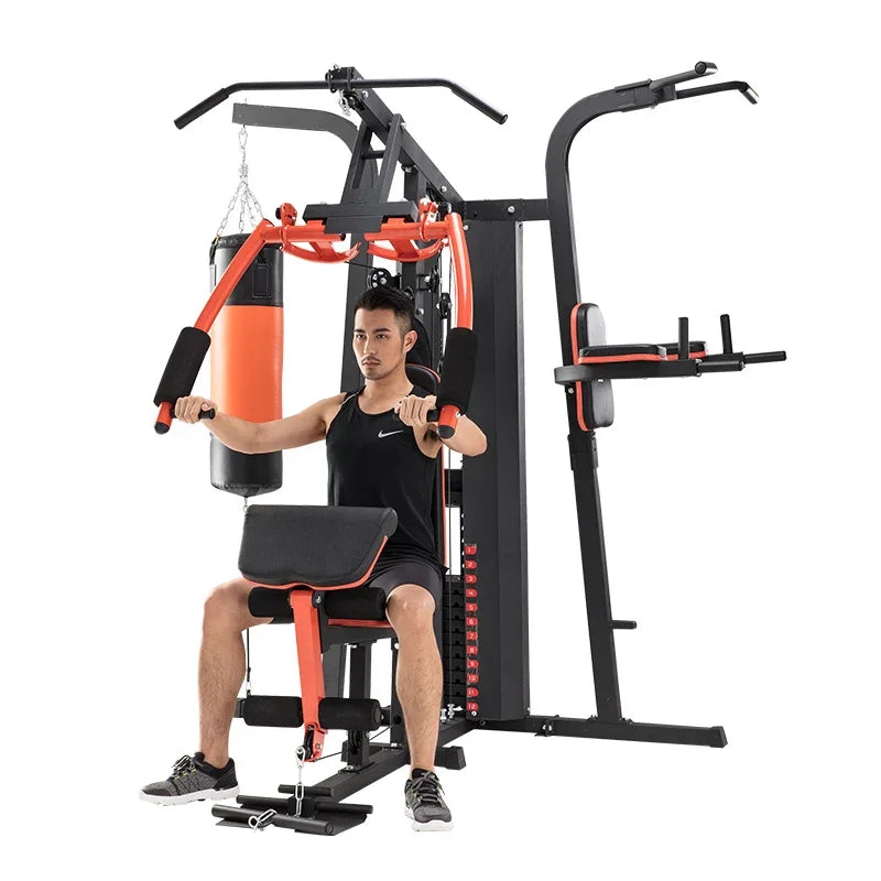 # l Home Gym Three Palestra Multifunzione Strength Machine Exercise Machine Smith Machine with Sandbag