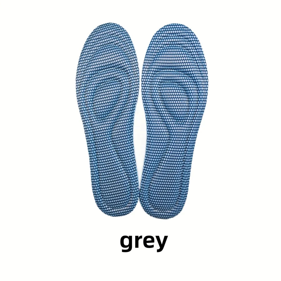 4Pcs Memory Foam Disposable Insoles for Shoes Antibacterial Deodorization Sweat Absorption Insert Sport Shoes Running Pads