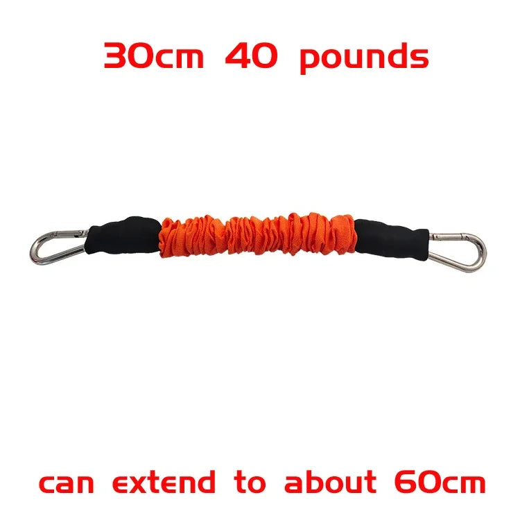 30 42 65 80cm Thicken Latex Gym Rubber Pull Rope Resistance Band Fitness Training Trainer Taekwondo Kick Customizable