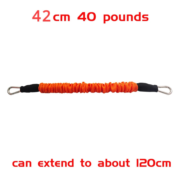 30 42 65 80cm Thicken Latex Gym Rubber Pull Rope Resistance Band Fitness Training Trainer Taekwondo Kick Customizable
