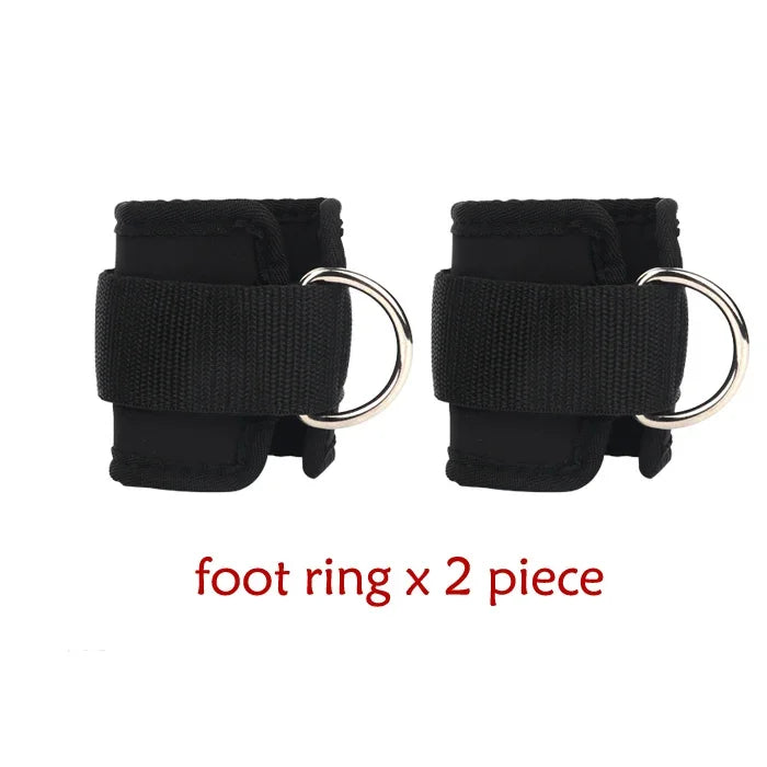 30 42 65 80cm Thicken Latex Gym Rubber Pull Rope Resistance Band Fitness Training Trainer Taekwondo Kick Customizable