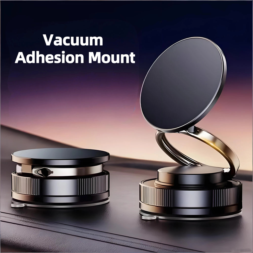 360° Rotatable Magnetic Phone Holder for car Foldable & Adjustable Magnetic Car Mount ,Suction Cup Phone Holder for Car/Mirror