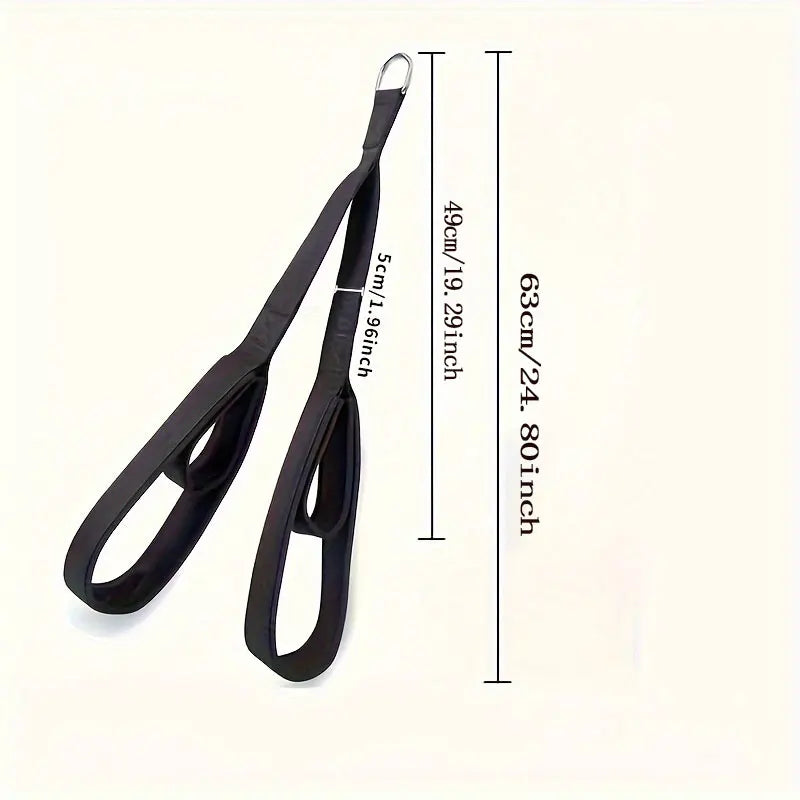 1pc Biceps Triceps Rope Training Double Ended Tension Rope Big Bird Fitness Accessories Webbing Downward Pressure Face Pull Rope