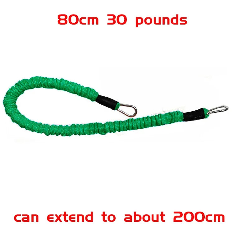 30 42 65 80cm Thicken Latex Gym Rubber Pull Rope Resistance Band Fitness Training Trainer Taekwondo Kick Customizable
